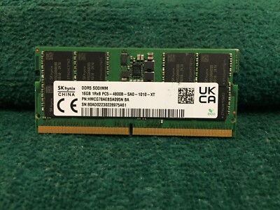 Mémoire RAM 16 Go 1RX8 DDR5 PC5-4800B-R 4800 HMCG78MEBRA115N