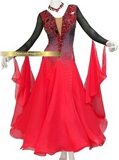  3214 Custom-made Ballroom Modern Smooth Waltz Foxtrot Tango Dance dress