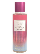 VICTORIA  S SECRET PURE SEDUCTION BLISS FRAGRANCE BODY MIST SPRAY SPLASH 8.4 oz