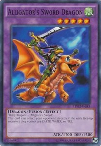 Alligator's Sword Dragon - LDK2-ENJ43 - Common - Unlimited Edition x3 - Near Min