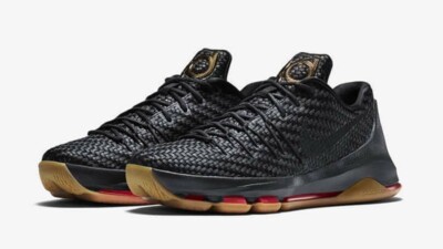 Nike KD 8 EXT Black Woven - UK8 (EU42,5) US9 Brandneu