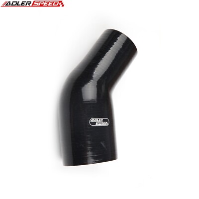 NEW 3'' To 2'' inch ID 45 Degree Turbo Silicone Hose Coupler Pipe Tube 4ply USA