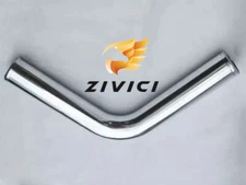 75 Degree 38mm 1.5" inch Aluminum Intercooler Intake Pipe Piping Tube L:600mm