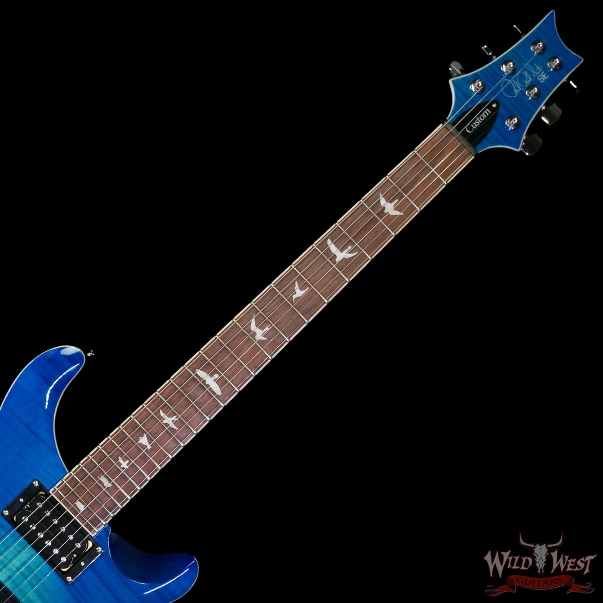 2024 Paul Reed Smith PRS SE Custom 24 Semi-Hollow Piezo Lake Blue