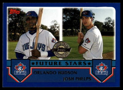 2003 Topps #326 Orlando Hudson / Josh Phelps FS Home Team Advantage