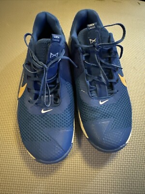 Nike Women Sz 10 Metcon 7 By You ID Trainer Shoe Blue Gold  DJ7032 991