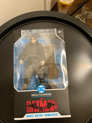 Mcfarlane The Batman BRUCE WAYNE UNMASKED Figure