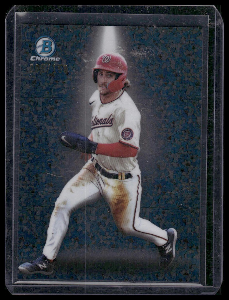2024 Bowman #BS-2 Dylan Crews Bowman Spotlights Mini-Diamond Refractors #/150