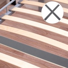  Lot de 2 lattes de support en bois pour matelas - Lattes de lit de rechange en