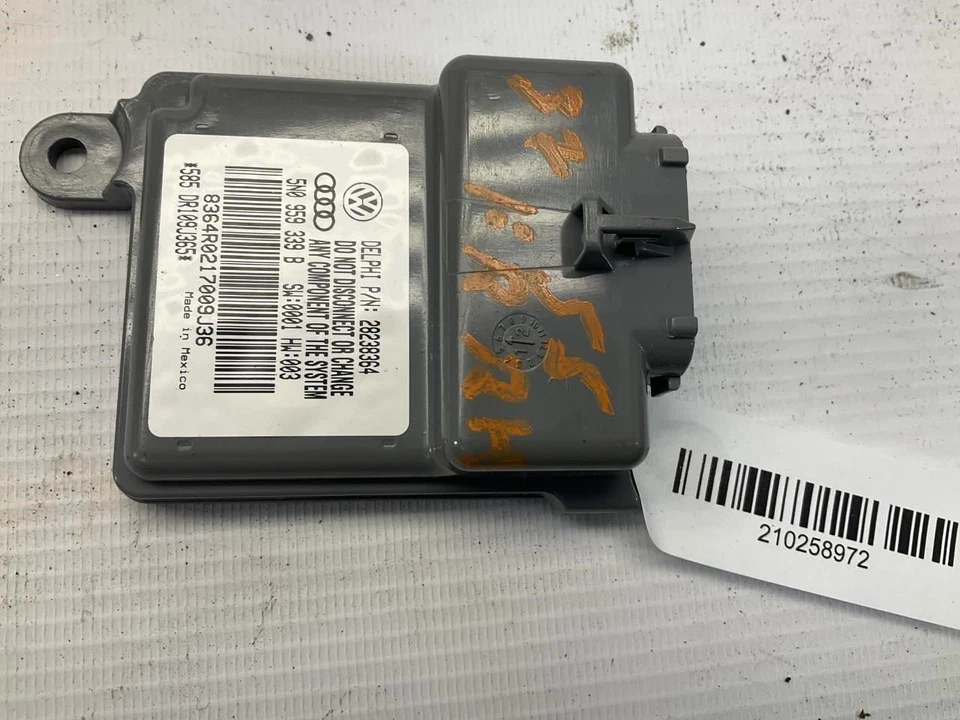 09-17 VW Volkswagen Tiguan Seat Occupant Detection Sensor Control Module P - Image 2 of 4