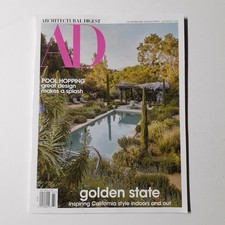 Architectural Digest Magazine July August 2024 Pool Hopping California AD