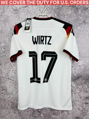 ADIDAS GERMANY TEAM JERSEY 2026 HOME SOCCER FOOTBALL SHIRT WIRTZ