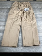 Pro Club Heavy Fleece Cargo Pants Khaki Mens Size M NWT Streetwear Casual