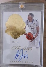 2017 Panini Flawless Collegiate - Team Logo Signatures Anthony Davis #TLS-AD /25