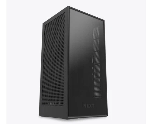 NZXT H1 Mini ITX Gaming Tower Case Matte Black / Black New W/ 650W PSU