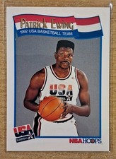1991-92 NBA HOOPS PATRICK EWING TEAM USA #577 NEW YORK KNICKS 
