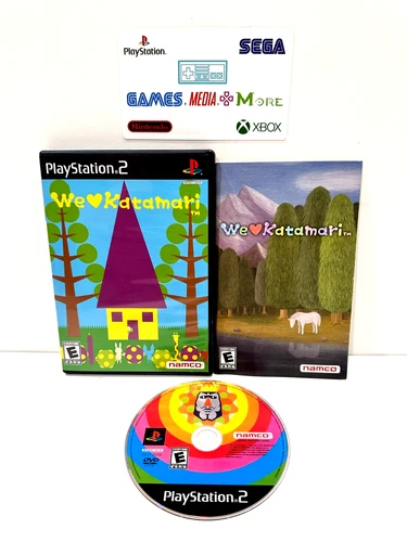 We Love Katamari (Sony PlayStation 2, 2005) PS2 Complete w/ Manual TESTED CIB
