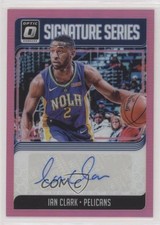2018-19 Panini Donruss Optic Signature Series Pink Prizm /25 Ian Clark Auto 1p5