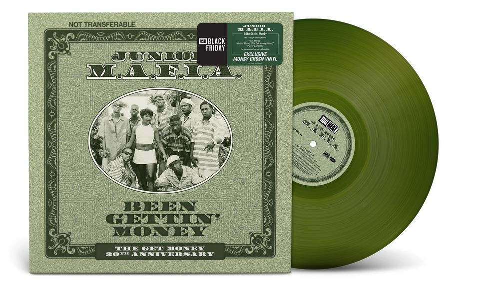Junior M.A.F.I.A. Gettin' Money (The Get Money Remix) Vinyl Lp Green BF25
