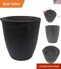 Compact Clay Graphite Crucible - Perfect for All Melting Applications