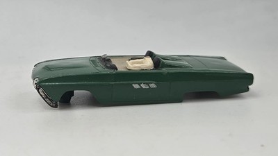 Aurora Thunderjet Ford Thunderbird Roadster Olive Green Body Only HO Slot Car 