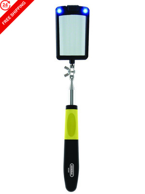 General Tools 80560 Telescoping LED Lighted Inspection 33 inches, No Color