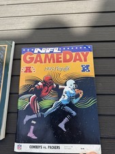 NFL GameDay 1993 Playoffs Cowboys vs Packers American Football Programme