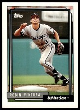 1992 Topps Robin Ventura Chicago White Sox #255 23912