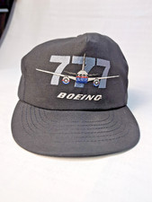 Boeing 777 Aircraft Black Adjustable Baseball...