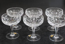 Nachtmann Bamberg 6 Champagne/ Sherbet Glasses 4 7/8"