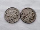 (2) 1935 P U.S. Buffalo Nickels XJ-6