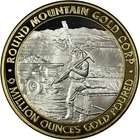 2005 NWTM RMGC NV Smoky Valley Common Op. 9 Million 1 oz .999 Fine Silver Round