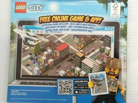 LEGO City 60067 Helicopter Chase 2015 Damaged Box Set