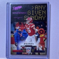 2021 Panini Prestige Patrick Mahomes II Xtra Points Pink /50 Chiefs Football