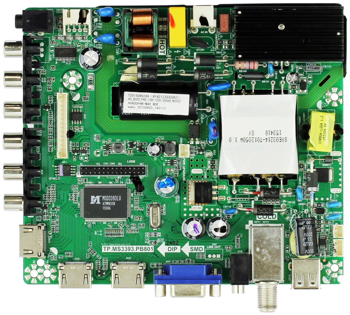 Carte D'alimentation Proscan PLCD3283A (RS150-4H01, RE46HQ1502) - Neuve