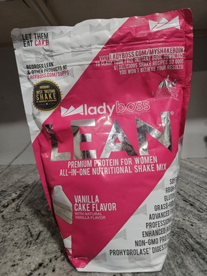 Lady Boss Lean Protein-Vanilla Cake Flavor Meal Replacement Shake ORIGINAL