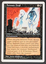 MTG Card - 1x Animate Dead - Fifth Edition 5th - MP - Vintage - Magic - 1997