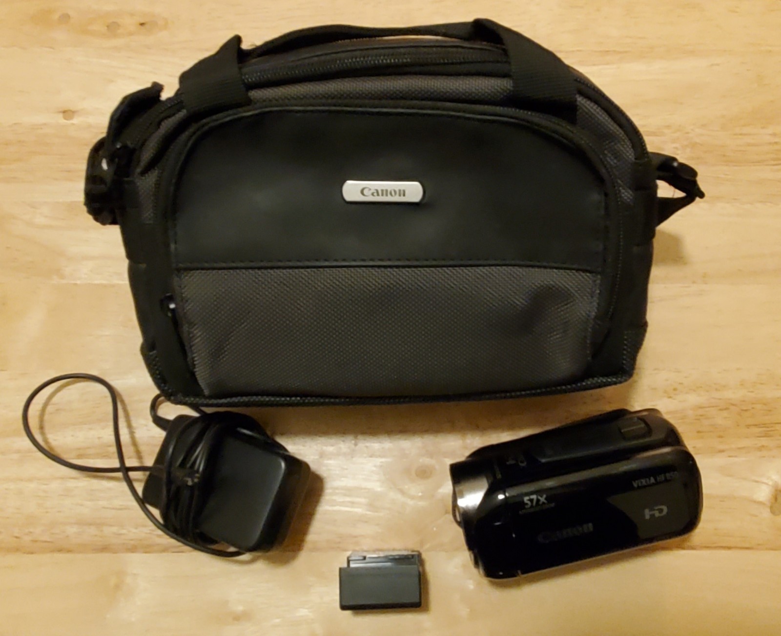 & Camera Case Bag, Battery, Charging Cable