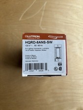 Lutron Homeworks QS HQRD-8ANS WH Wireless 8 Amp Lighting Switch - White - NEW