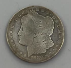 1880 CC US 90% Silver Morgan $1 cleaned / scratched L25418