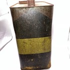 Vintage Sunoco Gas Station Mercury Motor Oil 2 Gallon Metal Tin Can Empty Petrol — photo 4