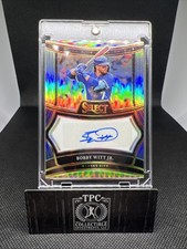 2025 Panini Select Signature Bobby Witt Jr. Auto #SIG-BW