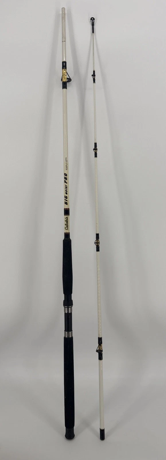 Cabela's Big Water Pro GBS 802MH-2H Spinning Rod 8 Foot 2-Piece 12-25lb 1-4oz