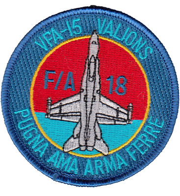 VFA-15 PUGNA AMA ARMA FERRE SHOULDER PATCH [Item 015003]