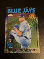 2021 Topps - Silver Pack 1986 Topps Chrome Baseball Nate Pearson #86BC-69 (RC)