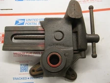 Vintage Will-Burt Versa-Vise Pivoting Bench Vise 3-1/2" Jaws Shop Machinist