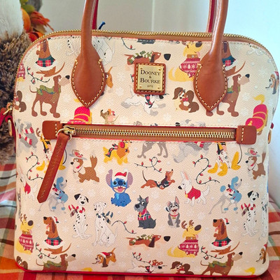 Dooney & Bourke Disney 101 Dalmatians Multicolor Medium Satchel Handbag