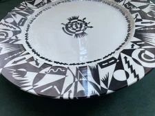 FORTUNATO DE PERO PROMOTIONAL CAMPARI PLATE 1979-1987