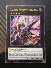 Yugioh Galaxy Stealth Dragon DLCS-EN126 Ultra Rare 1st Edition MP