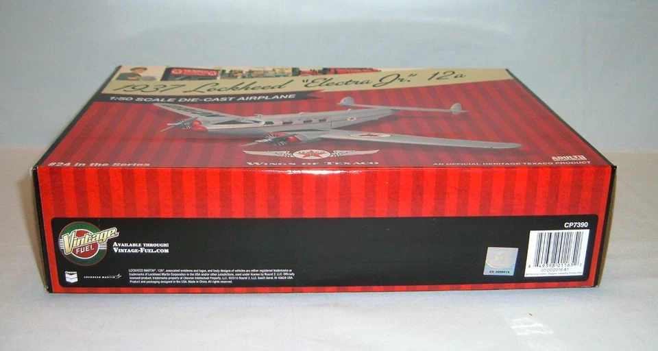 Wings Of Texaco 1937 Lockheed “Electra Jr” 12a Regular & TWA Special Edition - Image 4 of 4